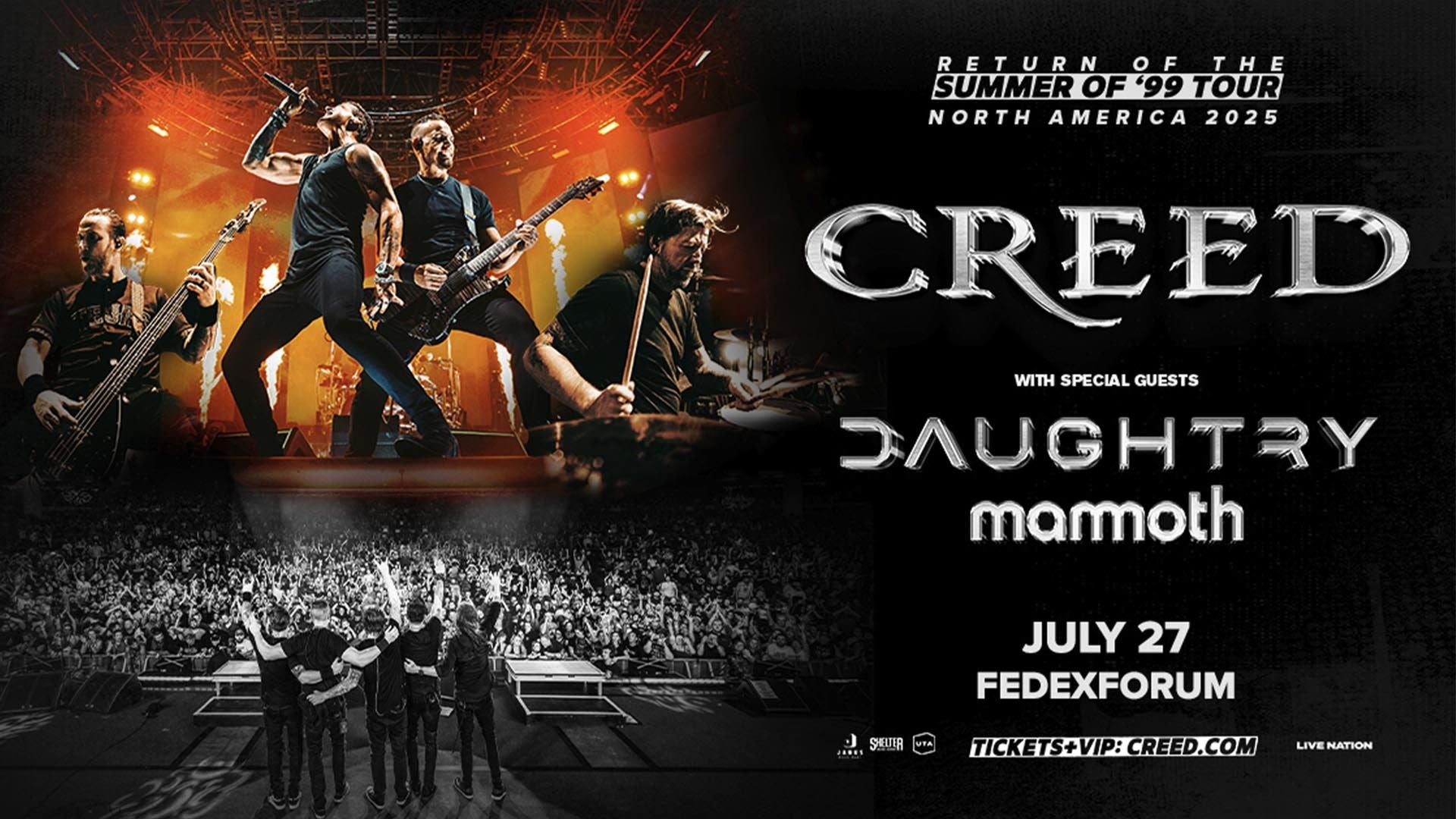 Creed: Summer of '99 Tour