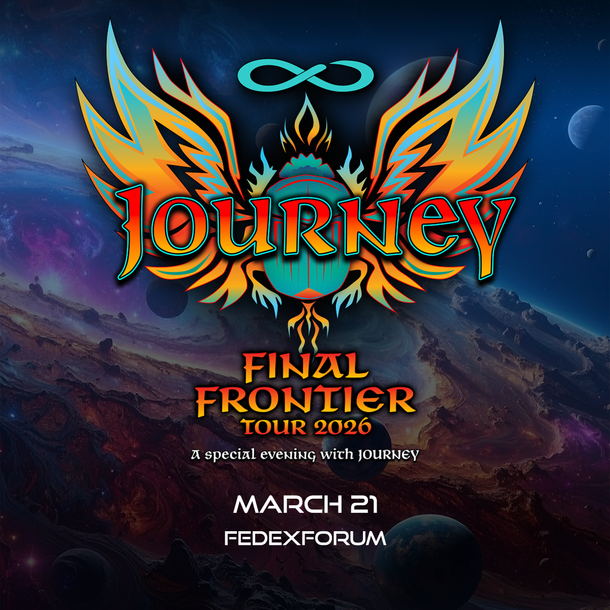 More Info for JOURNEY: FINAL FRONTIER TOUR 2026