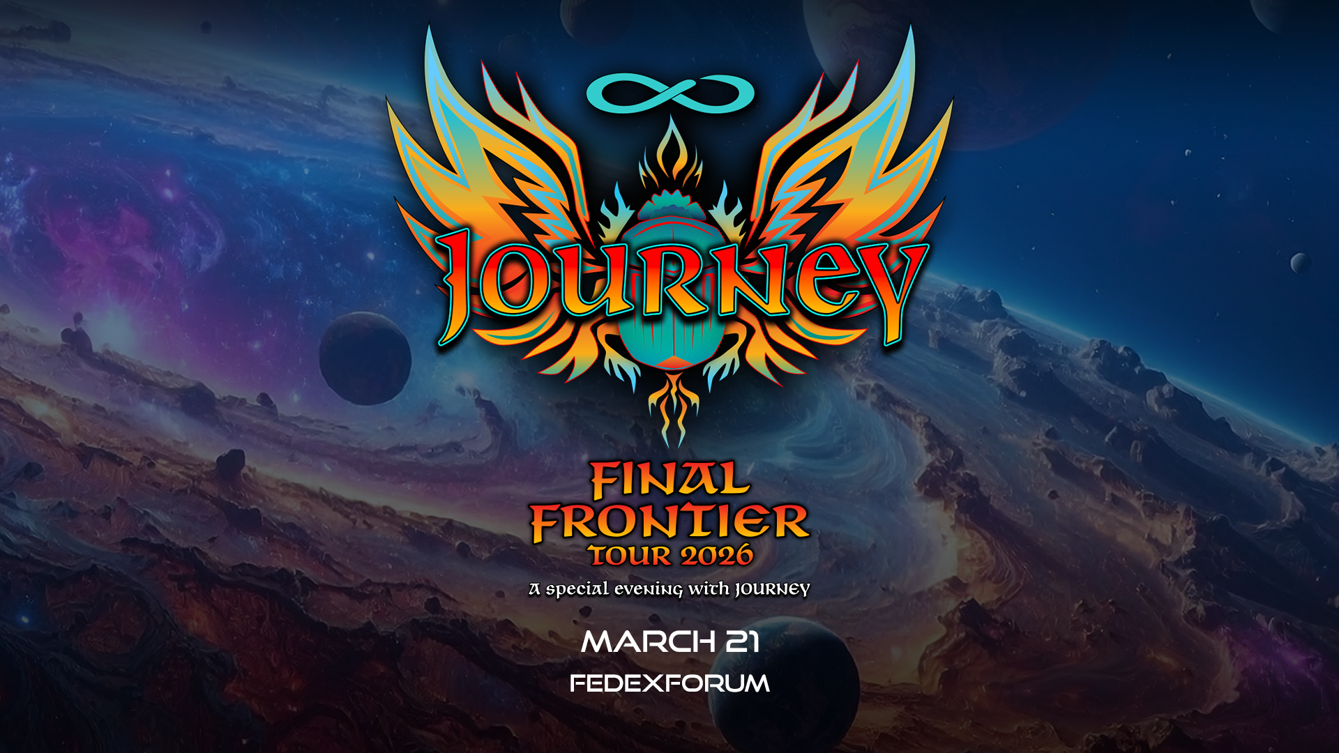 More Info for JOURNEY: FINAL FRONTIER TOUR 2026
