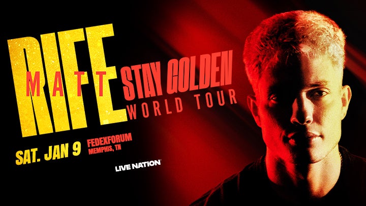 More Info for Matt Rife: Stay Golden World Tour