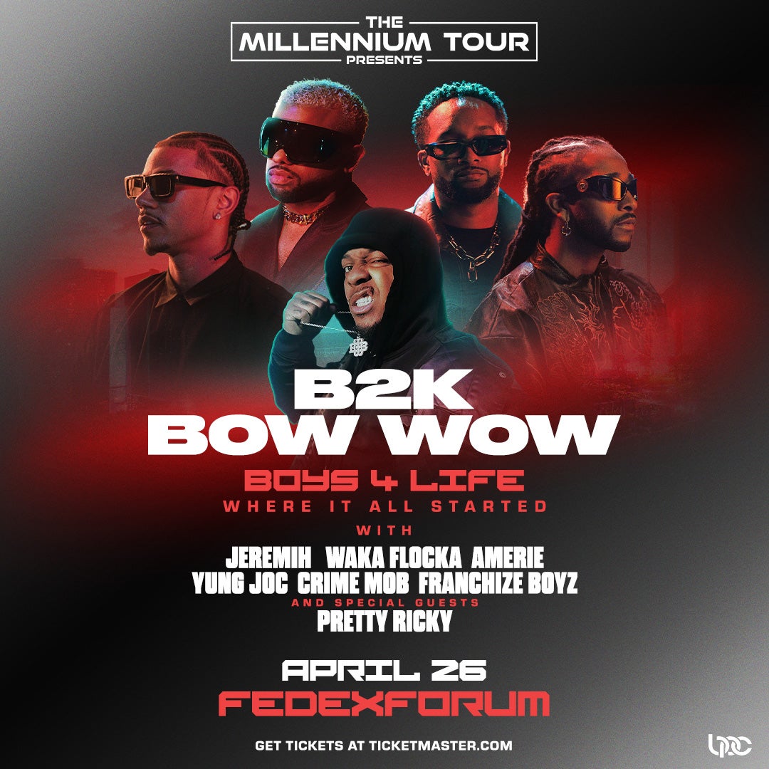 More Info for The Millennium Tour Presents: B2K & Bow Wow: Boys 4 Life Tour